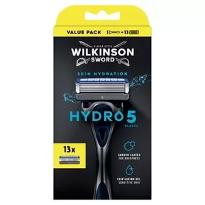 Wilkinson Hydro 5 Skin Hydration maszynka do golenia z 5 ostrzami i 2 wkłady