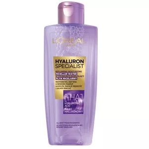 L'Oreal Paris Hyaluron Specialist Wypełniająco-nawilżający płyn micelarny, 200ml