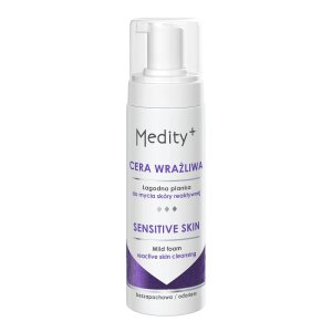 Medity+ Cera Wrażliwa łagodna pianka do mycia twarzy 150ml