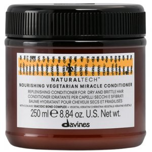 Davines Naturaltech Nourishing Vegetarian Miracle Conditioner nawilżająca odżywka do włosów suchych i zniszczonych 250ml