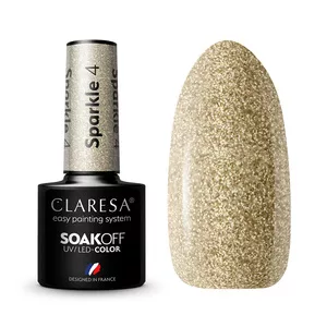 Claresa, Lakier hybrydowy, SPARKLE 4, 5g