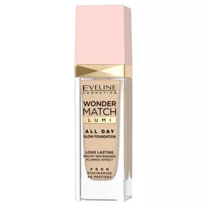 Eveline Cosmetics Wonder Match Lumi All Day Glow długotrwały podkład rozświetlający 15 Neutral 30ml