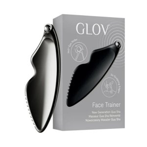 Glov Face Trainer nowoczesny masażer Gua Sha Black