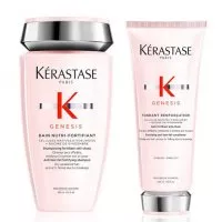 Kerastase Genesis, zestaw przeciw utracie gęstości włosów, kąpiel wzbogacona + odżywka