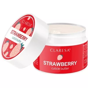 Claresa Cuticle Butter masełko do skórek Strawberry 13g - data ważności (7.2026)