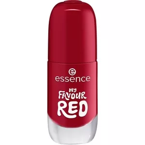 Essence Gel Nail Polish, lakier do paznokci, 14 My Favour Red, 8ml