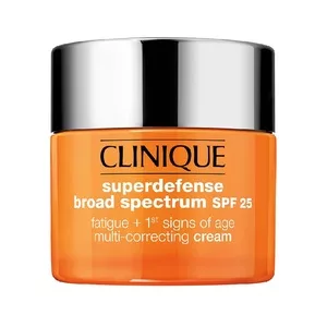 Clinique Superdefense Broad Spectrum SPF25 Multi-Correcting Cream krem korygujący zmęczenie i pierwsze oznaki starzenia 30ml