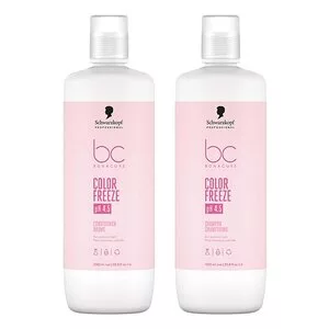 Schwarzkopf BC Color Freeze, zestaw XL do włosów farbowanych, szampon + odżywka