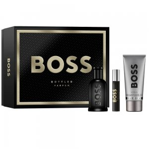 Hugo Boss Boss Bottled zestaw perfumy spray 100ml + żel pod prysznic 100ml + perfumy spray 10ml (M)