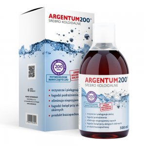 Aura Herbals Argentum200 Srebro Koloidalne 200ppm tonik 500ml