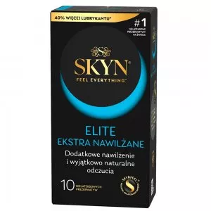 Skyn Elite Ekstra Nawilżane nielateksowe prezerwatywy 10szt.