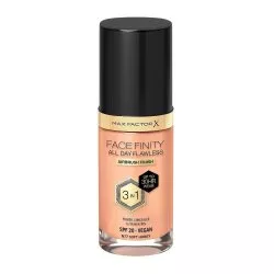 Max Factor Facefinity All Day Flawless 3w1 kryjący podkład w płynie N77 Soft Honey 30ml