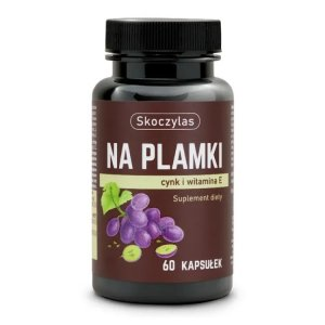 Skoczylas Na Plamki cynk i witamina E suplement diety 60 kapsułek