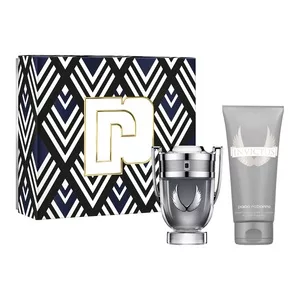 Paco Rabanne Invictus Platinum zestaw woda perfumowana spray 50ml + żel pod prysznic 100ml (M)