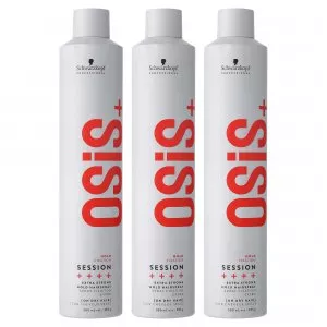 Schwarzkopf OSIS+ Session, lakier bardzo mocno utrwalający fryzurę, wielopak, 3x500ml