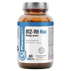Pharmovit B12-Vit Max Methyl Active suplement diety 60 kapsułek
