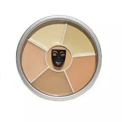 Kryolan, Dermacolor Camouflage Rainbow Set, paleta kamuflaży, 40g, odcień 00