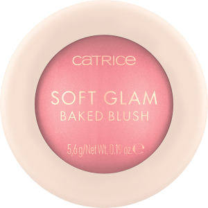 Catrice Soft Glam Baked Blush, róż rozświetlający, 040 Midnight Berry, 5,6g
