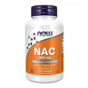 Now Foods NAC 600mg suplement diety 100 kapsułek
