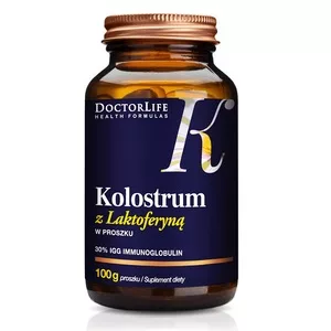 Doctor Life Kolostrum z Laktoferyną suplement diety 100g