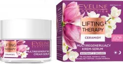 Eveline Lifting Therapy Ceramidy 60+, multiregenerujący krem-serum, 50ml