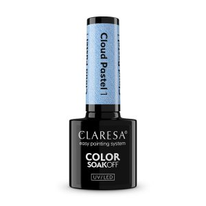 Claresa Color Soak Off UV/LED Cloud Pastel lakier hybrydowy 1 5g
