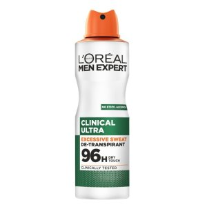 L\'Oreal Paris Men Expert Clinical Ultra 96H antyperspirant w sprayu 150ml (M)