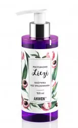 Anwen, regenerująca odżywka bez spłukiwania, Proteinowe Liczi, 150ml