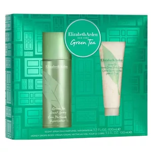 Elizabeth Arden Green Tea komplet prezentowy woda perfumowana 100ml i balsam do ciała 100ml dla kobiet