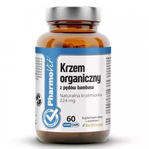 Pharmovit Krzem organiczny z pędów bambusa suplement diety 60 kapsułek