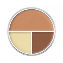 Kryolan Ultrafoundation Trio, zestaw 3 podkładów, 40g, wariant C