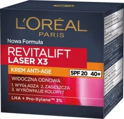 L'Oreal Paris Revitalift Laser X3 Krem anti-aging o potrójnym działaniu z SPF 25, 50ml