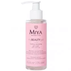 Miya My Beauty Gel, pielęgnujący żel do mycia i oczyszczania twarzy, 140ml