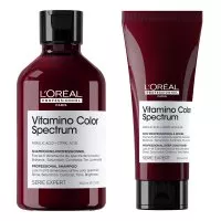 Loreal Vitamino Color Spectrum, zestaw podkreślający kolor włosów farbowanych, szampon + odżywka