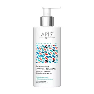 Apis PDRN Ocean Lift, wygładzający żel micelarny do mycia i demakijażu, 300ml