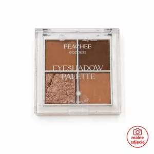Bell HYPOAllergenic x Peachee, hypoalergiczna paletka cieni do powiek, 01, 9g - ukruszony cień
