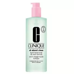 Clinique All About Clean™ Liquid Facial Soap Oily mydło w płynie do twarzy dla skóry tłustej 400ml