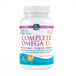 Nordic Naturals Complete Omega-D3 suplement diety 60 kapsułek