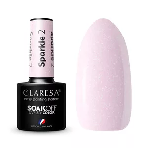 Claresa, Lakier hybrydowy, SPARKLE 2, 5g