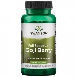 Swanson FS Goji 500mg 60 kaps
