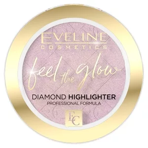 Eveline Feel the Glow!, rozświetlacz, 03 rose gold, 4.2g