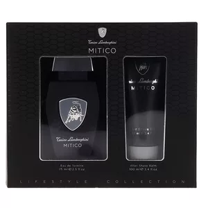 Tonino Lamborghini Mitico zestaw woda toaletowa spray 75ml + balsam po goleniu 100ml (M)