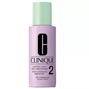 Clinique Clarifying Lotion 2 płyn złuszczający do twarzy dla skóry mieszanej w kierunku suchej 60ml
