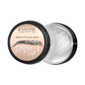 Eveline Cosmetics Brow&Go, Mydło do stylizacji brwi So Fluffy, 25g