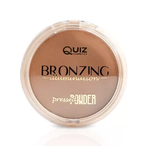 Quiz Cosmetics Bronzing Ilumination Powder puder brązujący wzbogacony witaminą E N°02 10g