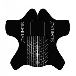 Semilac Semi HARDI Shaper Wide, szablony do przedłużania, 100szt