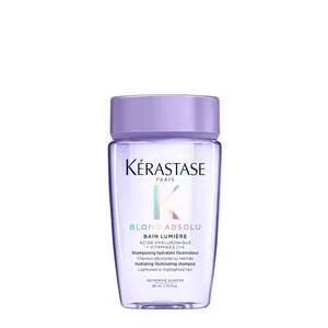 Kerastase Blond Absolu Lumiere, kąpiel, szampon rozświetlający do włosów blond, 80ml