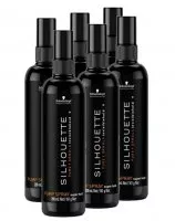 Schwarzkopf Silhouette, bardzo mocno utrwalający lakier w atomizerze, wielopak 6x200ml