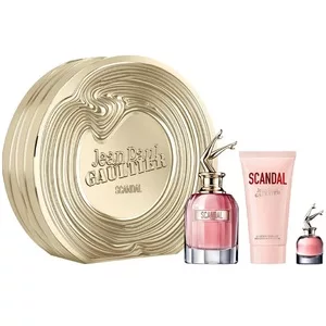 Jean Paul Gaultier Scandal zestaw woda perfumowana spray 80ml + woda perfumowana spray 6ml + balsam do ciała 75ml (W)