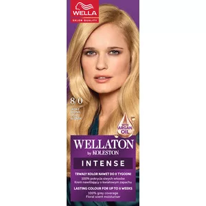 Wella Wellaton, farba do włosów, Jasny Blond, 8/0, 100ml